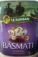 Mängden socker i Riz basmati tradition