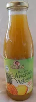 Mängden socker i Pur Jus Ananas Victoria 75 cl - Albius