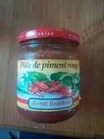 Mängden socker i Pâte  de piment rouge