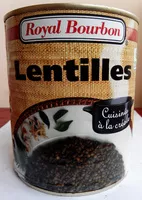 Mängden socker i Lentilles cuisinées à la créole - 800 g - Royal Bourbon