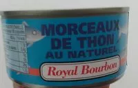Mängden socker i Morceaux de thon au naturel