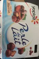 Mängden socker i Perle de lait crème de marron