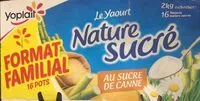 Mängden socker i Nature sucré
