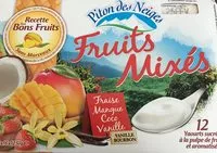 Mängden socker i Fruits mixes