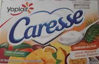 Mängden socker i Caresse