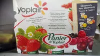 Mängden socker i Yaourts Panier De Yoplait Fruits Rouges 12 Pots De 125g