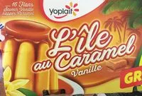 Mängden socker i L'ile au caramel