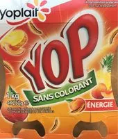 Mängden socker i Yop