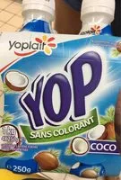 Mängden socker i Yop coco