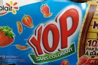 Mängden socker i Yop petit déj