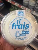 Mängden socker i Ti frais des Hauts