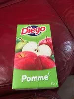 Mängden socker i Jus de pomme