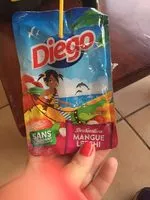 Mängden socker i Diego mangue letchi