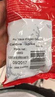Mängden socker i Pruneaux d' Agen