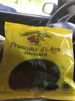 Mängden socker i Pruneaux d'agent denoyauté