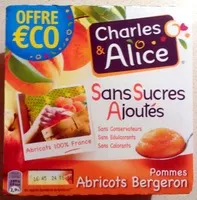 Mängden socker i Pommes Abricots Bergeron