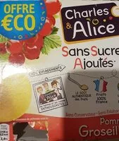 Mängden socker i Pommes groseilles Sans sucres ajoutés