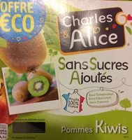 Mängden socker i Pommes Kiwis sans sucres ajoutés