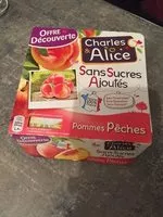 Mängden socker i Purée de pommes pêches sans sucres ajoutés