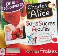Mängden socker i Compote Pomme Fraise