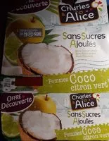 Mängden socker i Compote Pommes-Coco-Citron vert