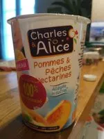 Mängden socker i Pommes et pêches nectarines