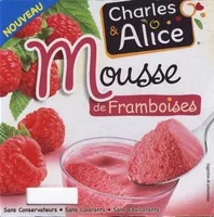 Mängden socker i Mousse de Framboises