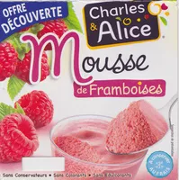 Mängden socker i Mousse de Framboises (Offre découverte)