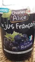 Mängden socker i Jus de raisin