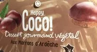 Mängden socker i Dessert gourmand végétal aux marrons d'Ardèche