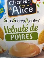 Mängden socker i Veloute de poires