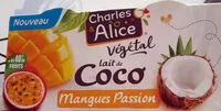 Mängden socker i Dessert végétal Lait de Coco Mangues Passion