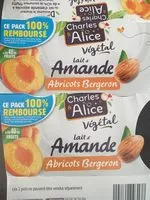 Mängden socker i Dessert végétal Lait d'amande Abricot Bergeron