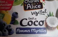 Mängden socker i Lait de coco pommes myrtilles