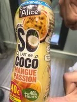 Mängden socker i So lait de coco mangue passion