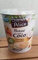 Mängden socker i Brassé lait de coco pommes vanille