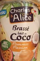 Mängden socker i Brassé lait de coco - pommes passion