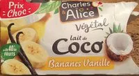 Mängden socker i Vegetal lait de coco banane vanille