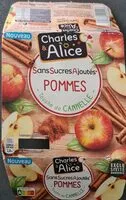 Mängden socker i Pommes - touche de cannelle