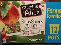Mängden socker i Pomme Sans Sucre Ajouté
