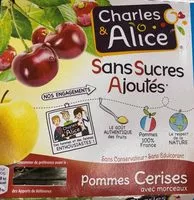 Mängden socker i Compotes pommes cerises