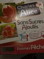 Mängden socker i Compotes Pommes Pêches