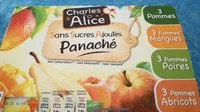 Mängden socker i Panaché de Compotes sans Sucres Ajoutés