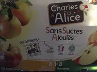Mängden socker i Compotes sans sucres ajoutés