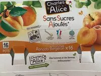 Mängden socker i Pommes Abricots Bergeron Sans Sucres Ajoutés