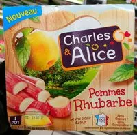 Mängden socker i Pommes Rhubarbe