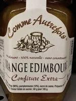 Mängden socker i Confiture extra orange Edimbourg