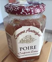 Mängden socker i Confiture Poire