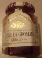 Mängden socker i Gelée de groseille