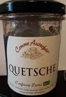 Mängden socker i Confiture de quetsche